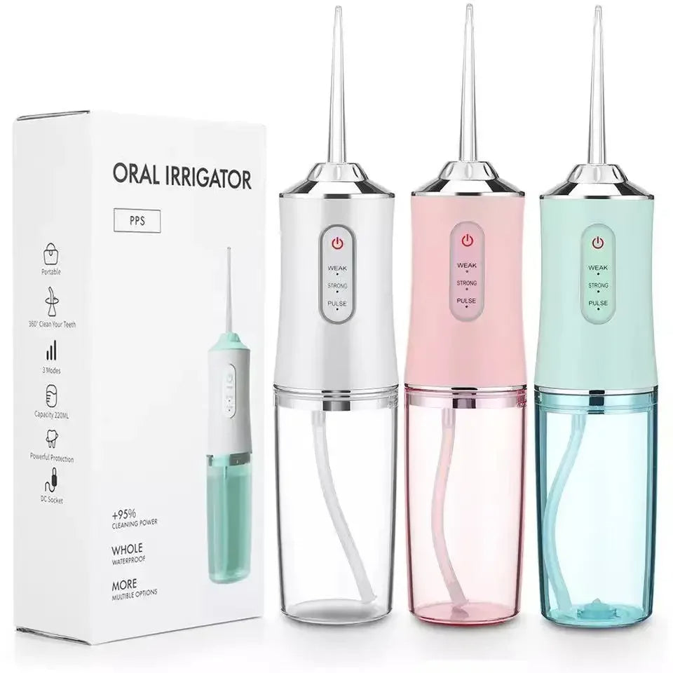Irrigador Bucal Premium – Dientes más limpios en 60 segundos