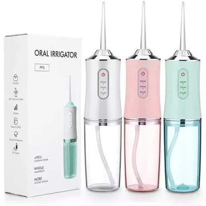 Irrigador Bucal Premium – Dientes más limpios en 60 segundos