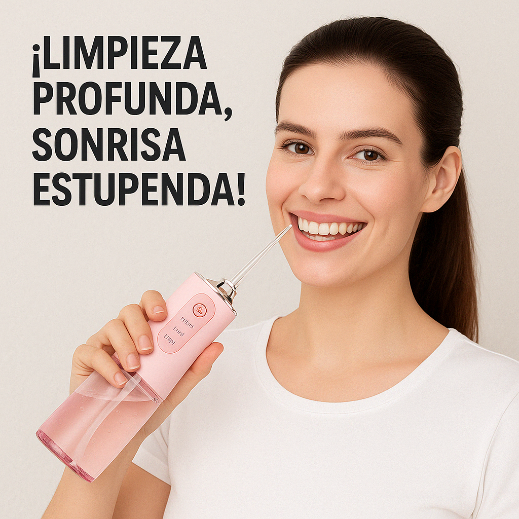 Irrigador Bucal Premium – Dientes más limpios en 60 segundos