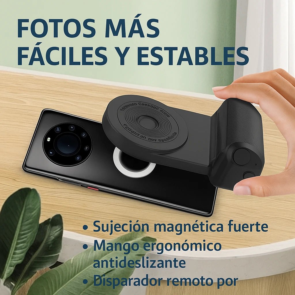 SOPORTE MAGNETICO PARA CELULAR TIPO CAMARA